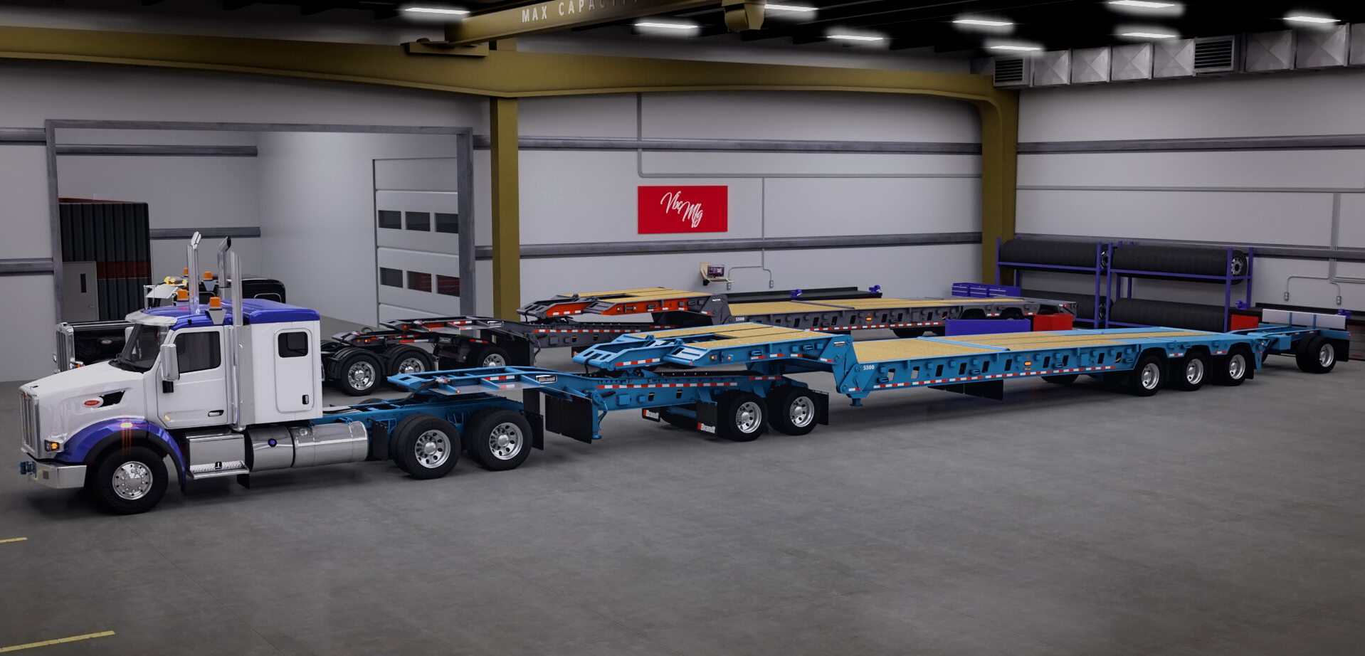 RGN/Beam Trailer Transport